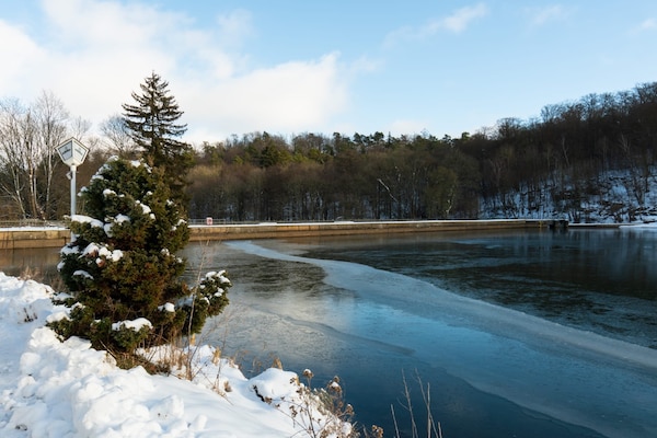 Foto van Gezinscomfort in Güntersberge - Vakantiehuis in Harzgerode Ot Güntersberge - ViewWinter