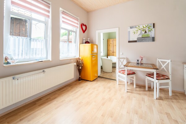 Foto van Rustig tuinappartement - Vakantiehuis in Thale - Altenbrak - LivingRoom