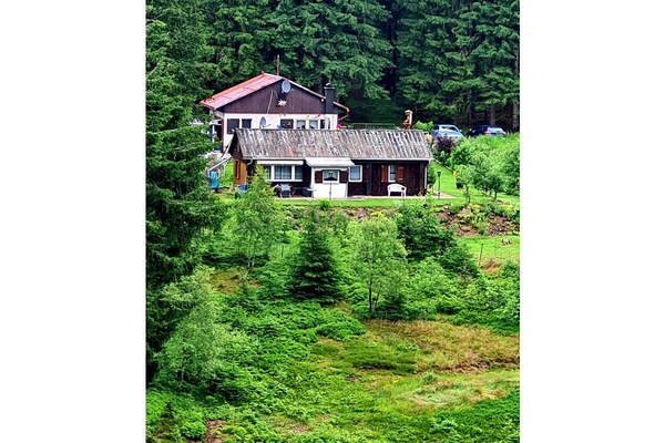 Foto van bij de skischans van het Erzgebirge - Vakantiehuis in Johanngeorgenstadt - Untagged