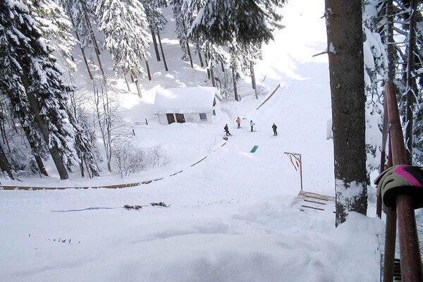 Foto van bij de skischans van het Erzgebirge - Vakantiehuis in Johanngeorgenstadt - Untagged