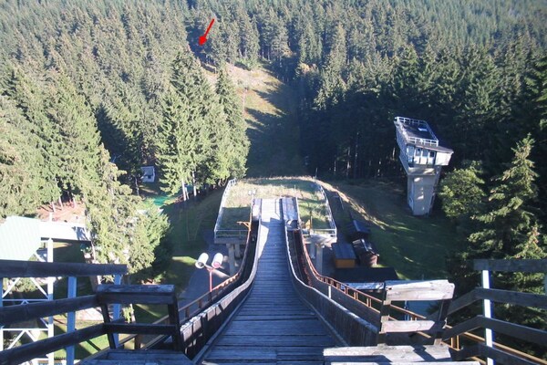 Foto van bij de skischans van het Erzgebirge - Vakantiehuis in Johanngeorgenstadt - Untagged