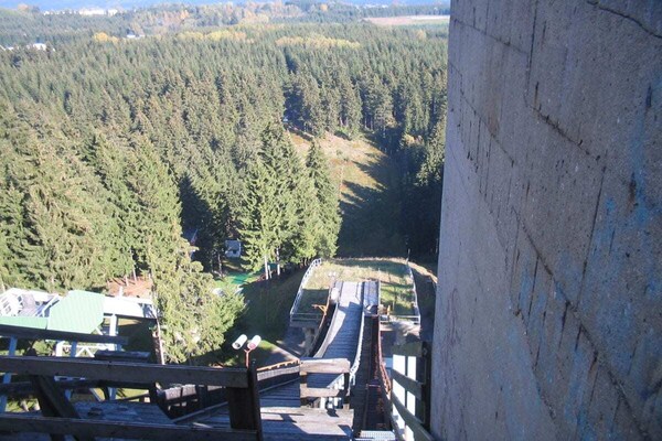 Foto van bij de skischans van het Erzgebirge - Vakantiehuis in Johanngeorgenstadt - Untagged