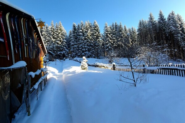 Foto van bij de skischans van het Erzgebirge - Vakantiehuis in Johanngeorgenstadt - Untagged