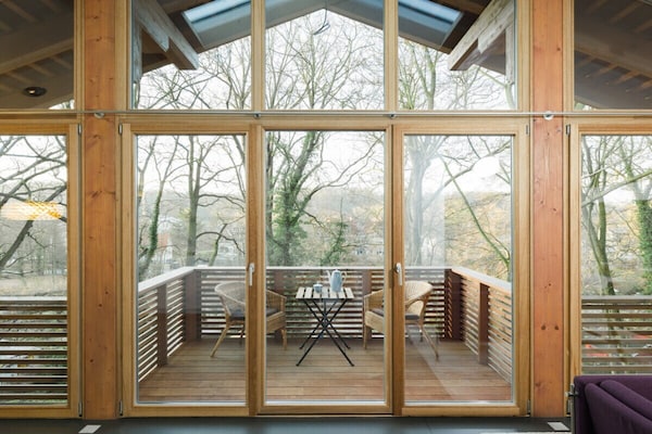 Foto van Boven alles in het parkchalet - Vakantiehuis in Potsdam - Untagged