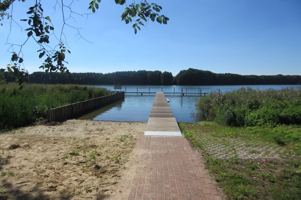 Foto van B 1 rechtstreeks naar het Netzenmeer - Vakantiehuis in Kloster Lehnin - Untagged