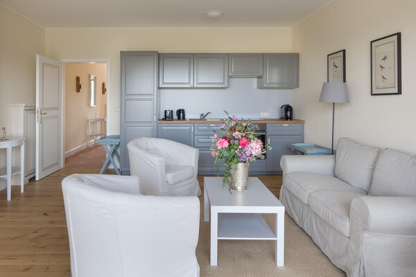 Foto van Vakantieappartement met open haard in Gut Ulrichshusen - Kitchen