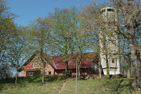 Foto van bij de watertoren van Röbel/Müritz - Vakantiehuis in Röbel - Untagged
