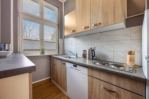 Foto van Comfortabele rijtjeswoning met wifi in Buchholz am Müritzsee - Kitchen