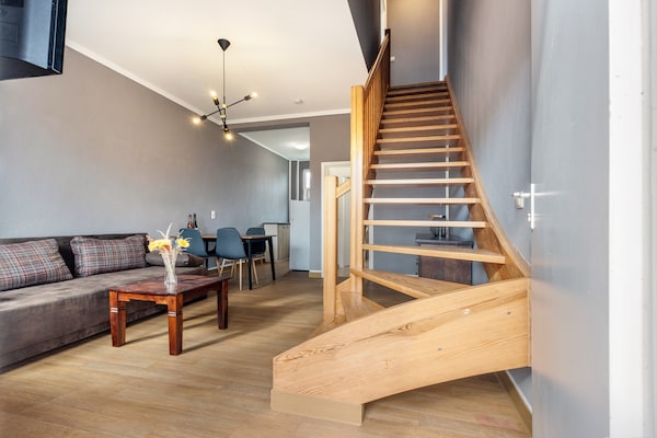 Foto van Comfortabele rijtjeswoning met wifi in Buchholz am Müritzsee - LivingRoom