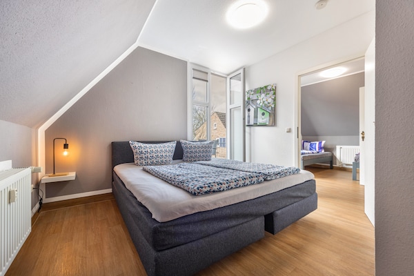 Foto van Comfortabele rijtjeswoning met wifi in Buchholz am Müritzsee - BedRoom