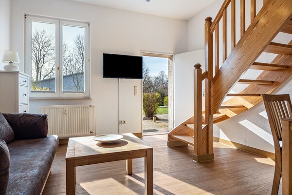 Foto van Rustige rijtjeswoning met wifi in Buchholz am Müritzsee - LivingRoom