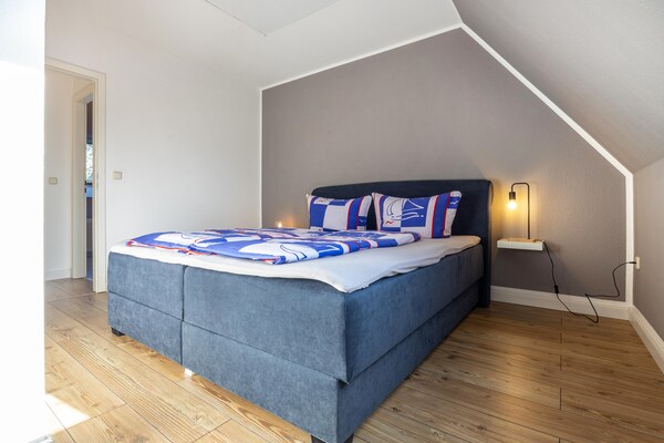 Foto van Rustige rijtjeswoning met wifi in Buchholz am Müritzsee - BedRoom