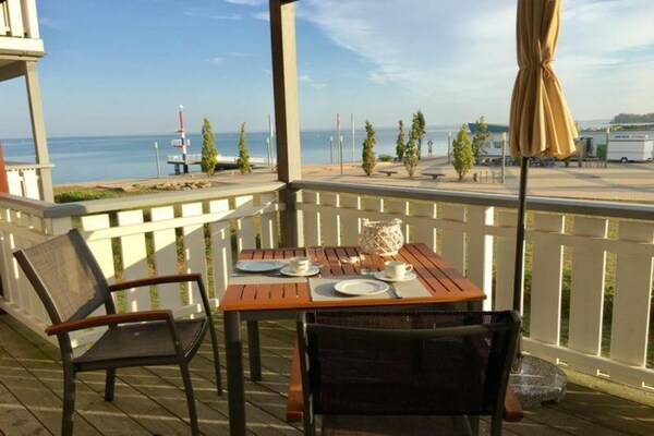 Foto van Appartement in vakantiepark in Rechlin - Vakantiehuis in Rechlin - TerraceBalcony