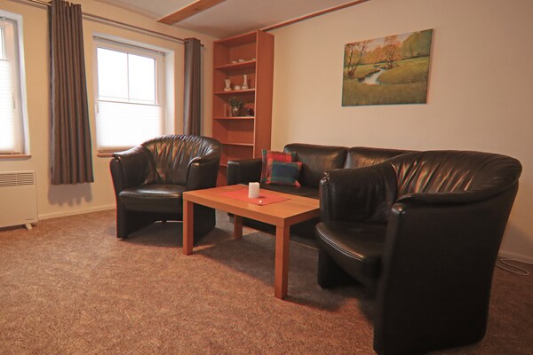 Foto van Boerderij in het Nationaal Park Müritz in Mirow - Vakantiehuis in Mirow - LivingRoom