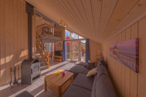 Foto van Vakantiehuis in vakantiepark Mirow - Vakantiehuis in Granzow - LivingRoom