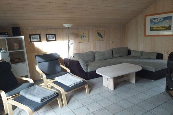Foto van Vakantiehuis in Scandinavische stijl - Vakantiehuis in Granzow - LivingRoom