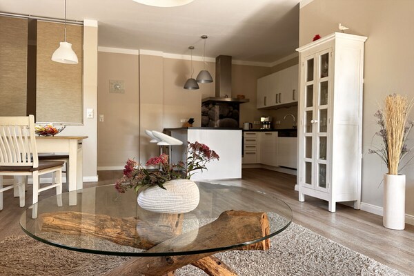 Foto van Appartement Seezeichen in de badplaats Prerow aan de Oostzee. - Untagged