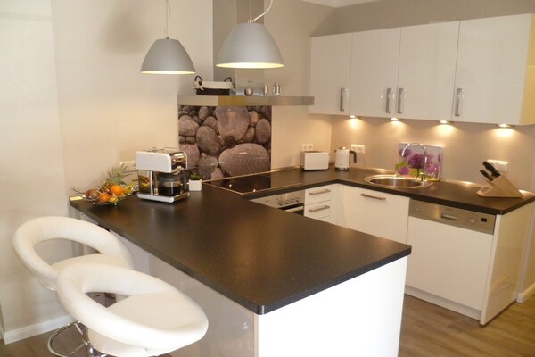 Foto van Appartement Seezeichen in de badplaats Prerow aan de Oostzee. - Untagged