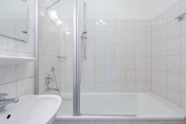 Foto van Vakantie aan de Oostzee met hond en balkon, Sellin - BathRoom