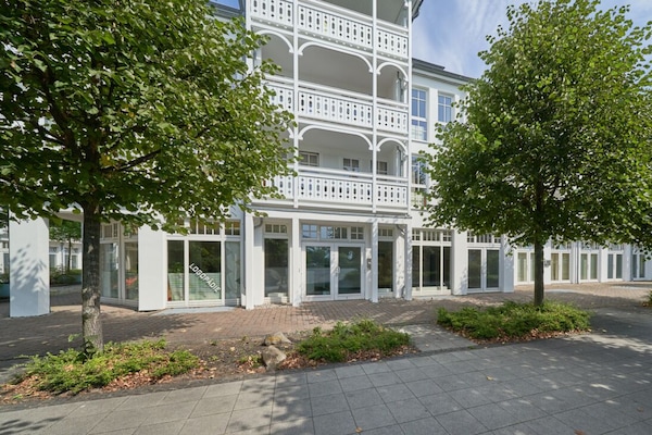 Foto van Vakantie aan de Oostzee met hond en balkon, Sellin - ExteriorSummer