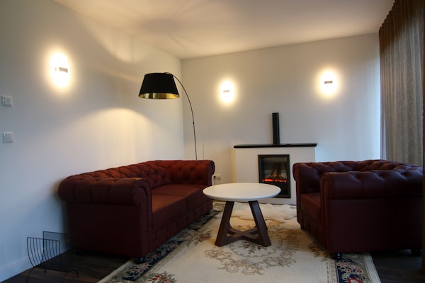Foto van Rijtjeshuis Reiterchalet in Wendorf - Vakantiehuis in Wendorf - LivingRoom