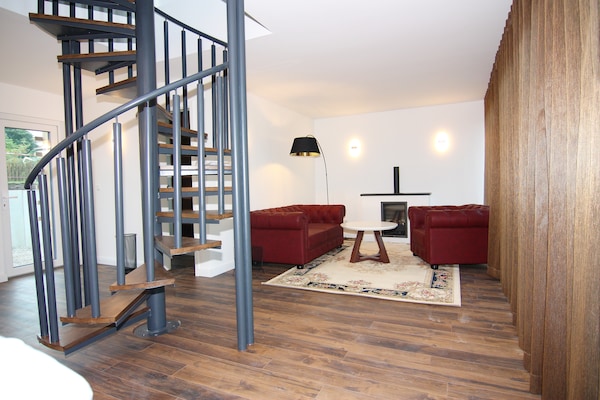 Foto van Rijtjeshuis Reiterchalet in Wendorf - Vakantiehuis in Wendorf - Landing