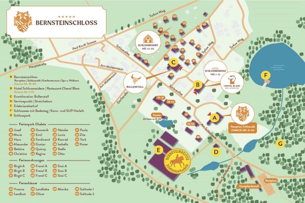 Foto van Vakantiehuis bij Schlosshotel Wendorf Golf - Vakantiehuis in Wendorf - FloorPlan