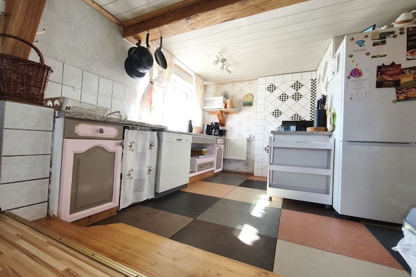 Foto van Rietgedekt huis vlakbij de Elbe - Vakantiehuis in Balje - Untagged