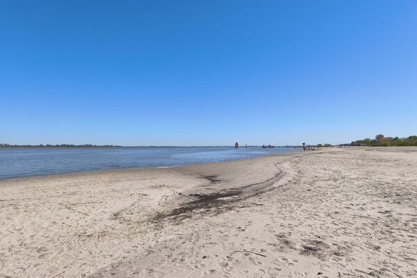 Foto van Rietgedekt huis vlakbij de Elbe - Vakantiehuis in Balje - Untagged