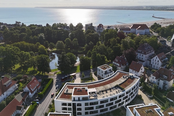 Foto van Baltisch huis met dakterras - Vakantiehuis in Travemünde - AreaSummer1KM