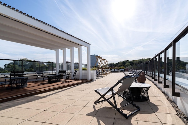 Foto van Baltisch huis met dakterras - Vakantiehuis in Travemünde - TerraceBalcony