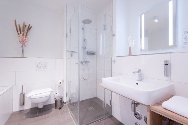 Foto van Baltisch toevluchtsoord nabij Strand - Vakantiehuis in Travemünde - BathRoom