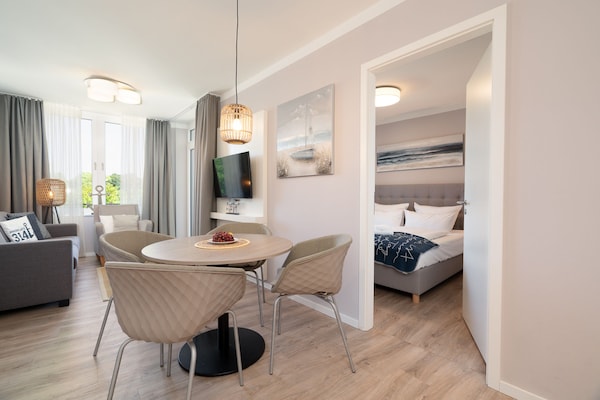 Foto van Appartement met uitzicht op het park - Vakantiehuis in Travemünde - DiningRoom