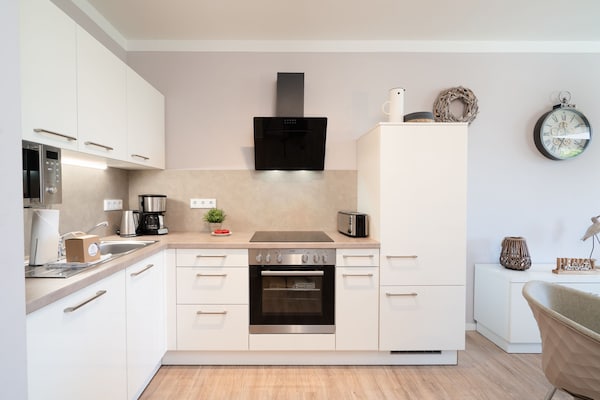 Foto van Appartement met uitzicht op het park - Vakantiehuis in Travemünde - Kitchen