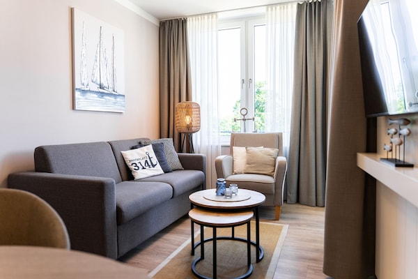 Foto van Appartement met uitzicht op het park - Vakantiehuis in Travemünde - LivingRoom