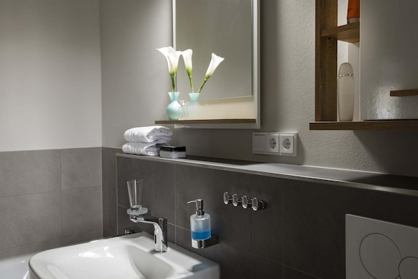 Foto van Exclusief appartement op Fehmarn - Vakantiehuis in Petersdorf - BathRoom