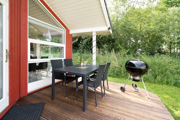 Foto van Baltische Natuurontsnapping voor 6 - Vakantiehuis in Großenbrode - terrace
