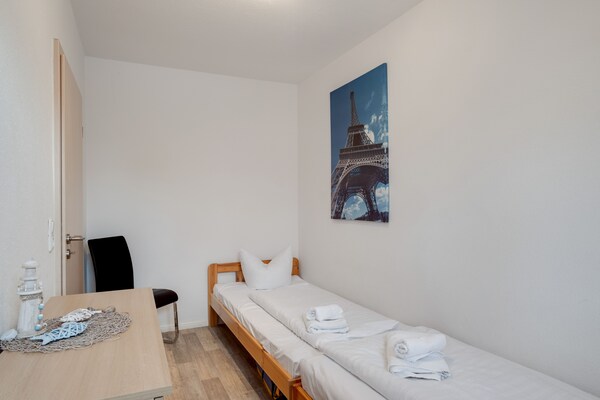 Foto van Gezellige kustvakantie met tuin - Vakantiehuis in Kalkhorst / OT Groß Schwansee - BedRoom