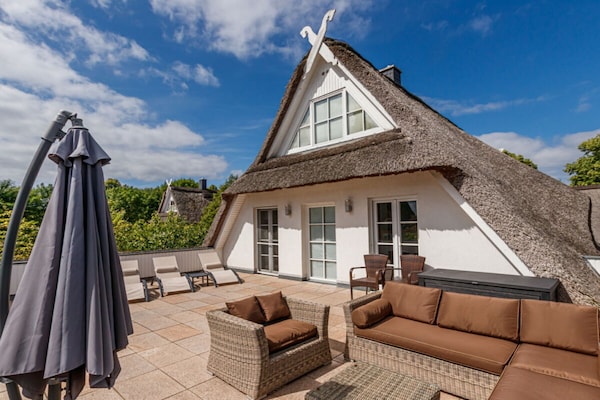 Foto van DUXCAAR / La Mer Comfortabele vakantiewoning - Vakantiehuis in Groß Schwansee - TerraceBalcony