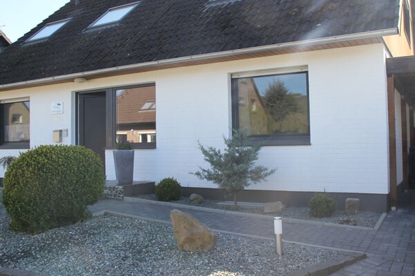 Foto van Bovenverdieping van het zwaluwnest - Vakantiehuis in Maasholm - Untagged