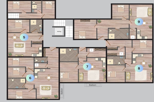 Foto van Bernstein Suite & Ontbijtappartement 04 - Vakantiehuis in Büum - Untagged