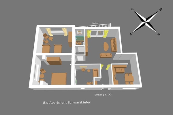 Foto van Bio-appartement Zwarte Den - Vakantiehuis in St. Peter-Ording - Untagged