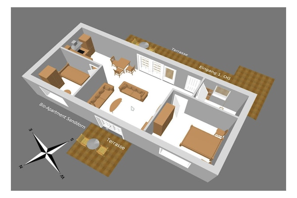 Foto van Bio-appartement Duindoorn - Vakantiehuis in St. Peter-Ording - Untagged