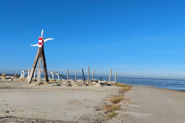 Foto van Chique twee-onder-een-kapwoning in Neßmersiel - Vakantiehuis in Neßmersiel - AreaSummer5KM