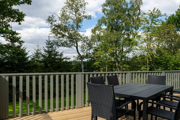 Foto van Premium Chalet in Buntenbock - Vakantiehuis in Clausthal-Zellerfeld - TerraceBalcony