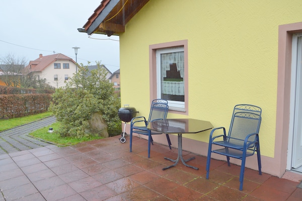 Foto van Appartement in Gransdorf met Uitzicht - Vakantiehuis in Gransdorf - TerraceBalcony