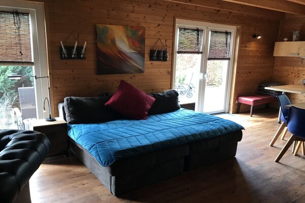 Foto van Bovenste terras van het meer - Vakantiehuis in Rieden - Untagged