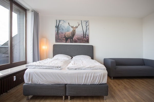 Foto van Appartement met balkon vlakbij het bos - Vakantiehuis in Winterberg - BedRoom