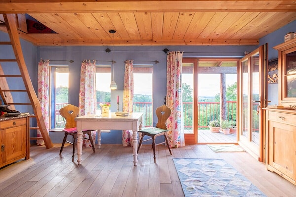 Foto van Blauwe paalwoning - Vakantiehuis in Kösslarn - Untagged