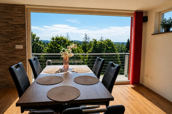 Foto van Ski- en wandelvakantie in het bos in Adlerblick - Vakantiehuis in Schnett - LivingRoom